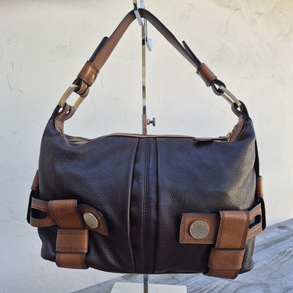 Michael Michael Kors Vintage Pebbled Leather Hobo Bag - Picture 6 of 11